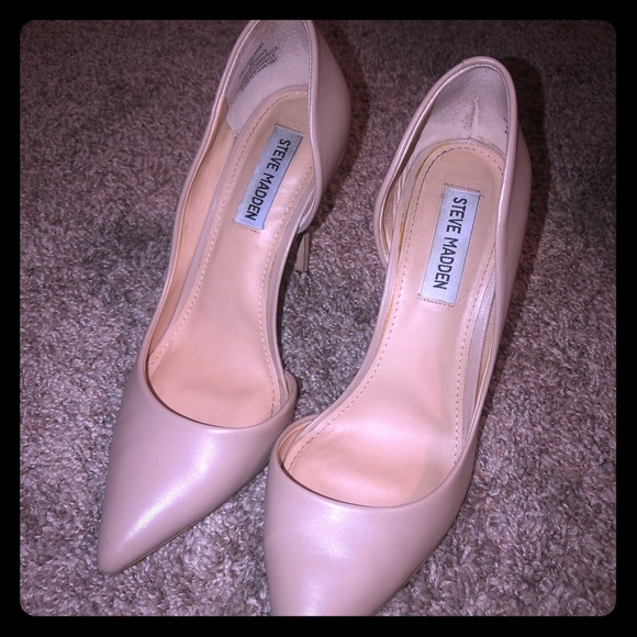 Steve Madden Shoes - Steve Madden Drea Nude Pump